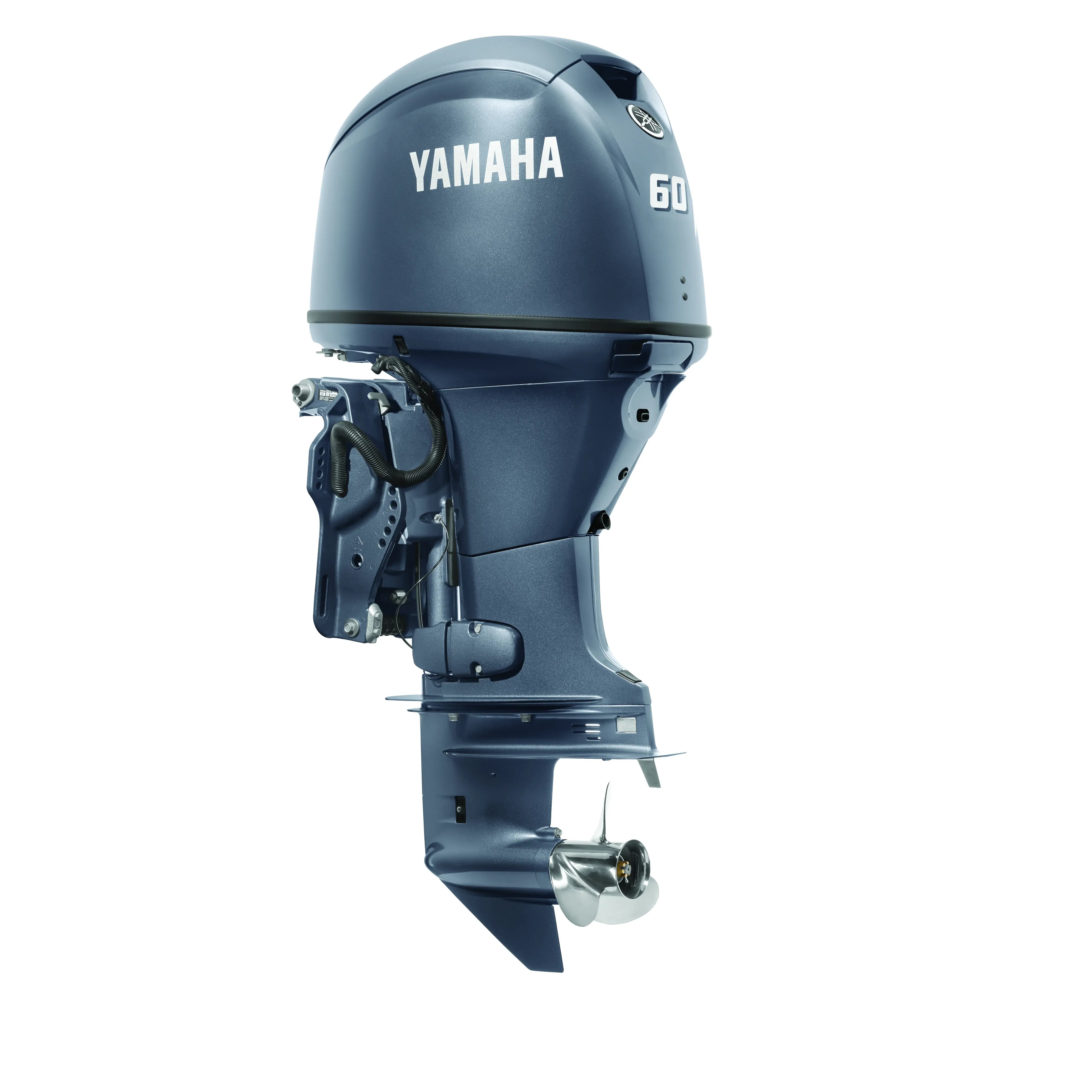 Gray Yamaha F60 Outboard Motor