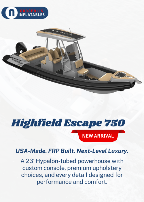 Latest Highfield Escape 750 inflatable boat