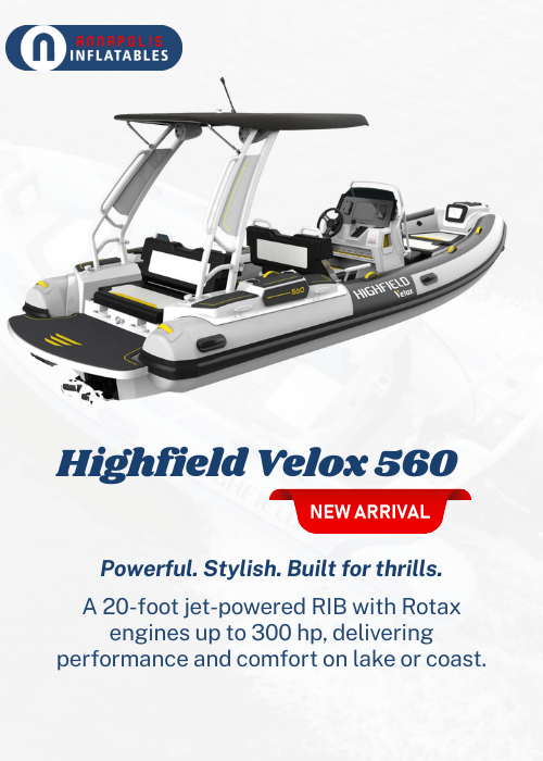 New Launch Highfield Velox 560 inflatable boat