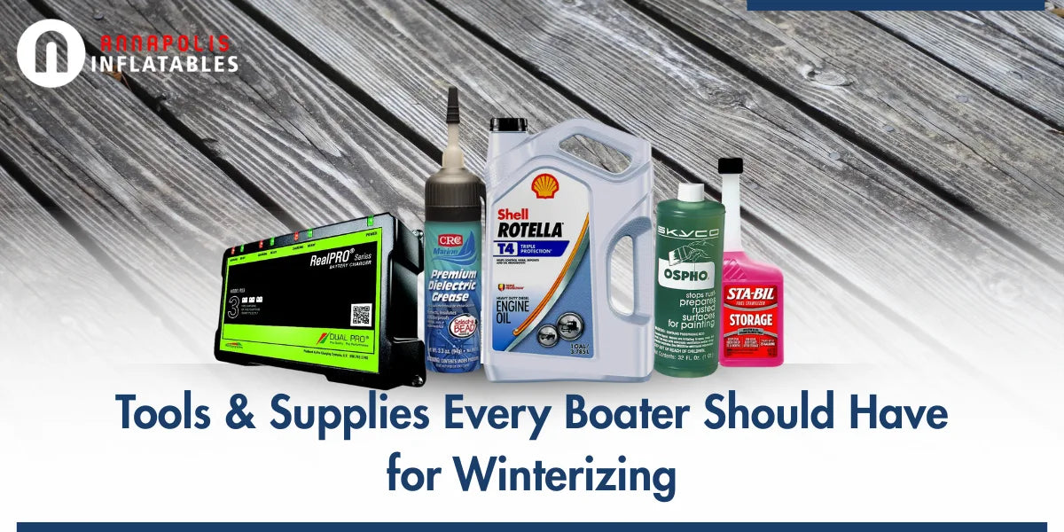 Tools & Supplies Every Boater Should Have for Winterizing