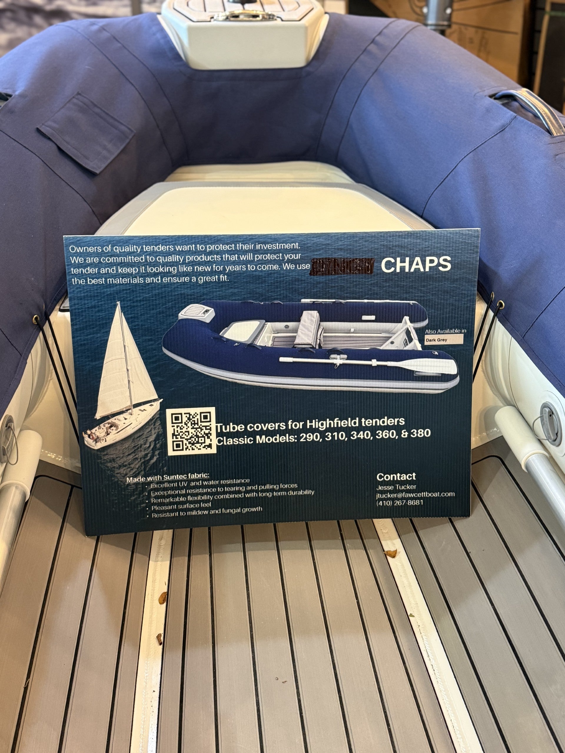 Custom Highfield Dinghy CHAPS