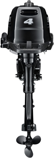 Suzuki_DF4_Tiller_Black_Back_Outboard