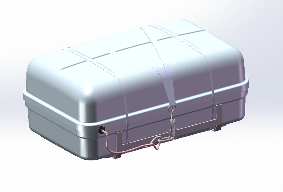 VIKING Liferaft Boat Square Container