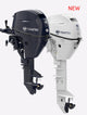 Annapolis Inflatables Tohatsu MFS9.8C 4-stroke portable outboard motor, black and white options, 9.8hp, 2-cylinder