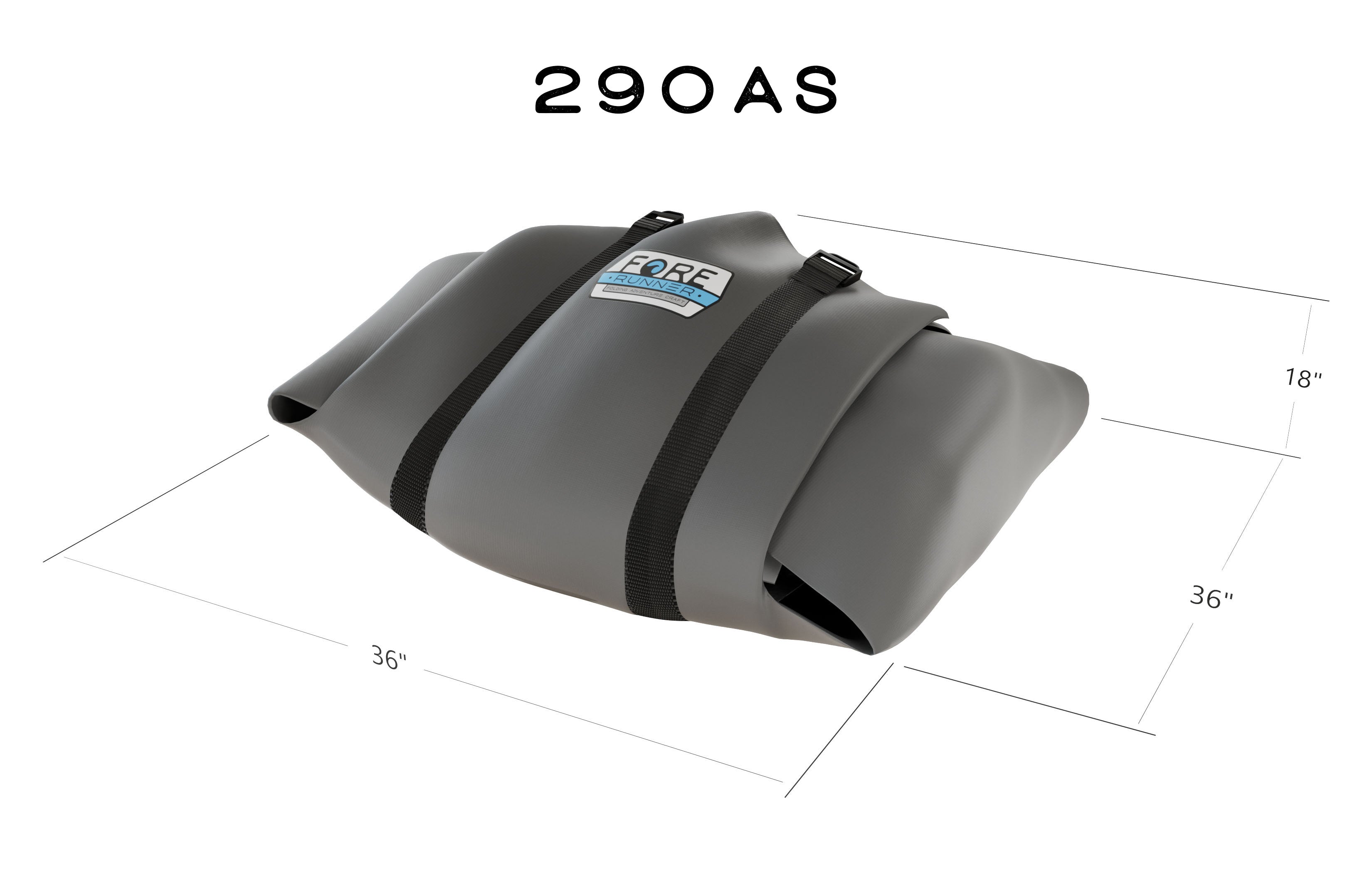 Inflatable RIB Boat: Fore Runner 290AS (9'6")
