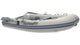 Highfield Ultralite 260 inflatable tender boat in grey with oars and rod holder | Annapolis Inflatables