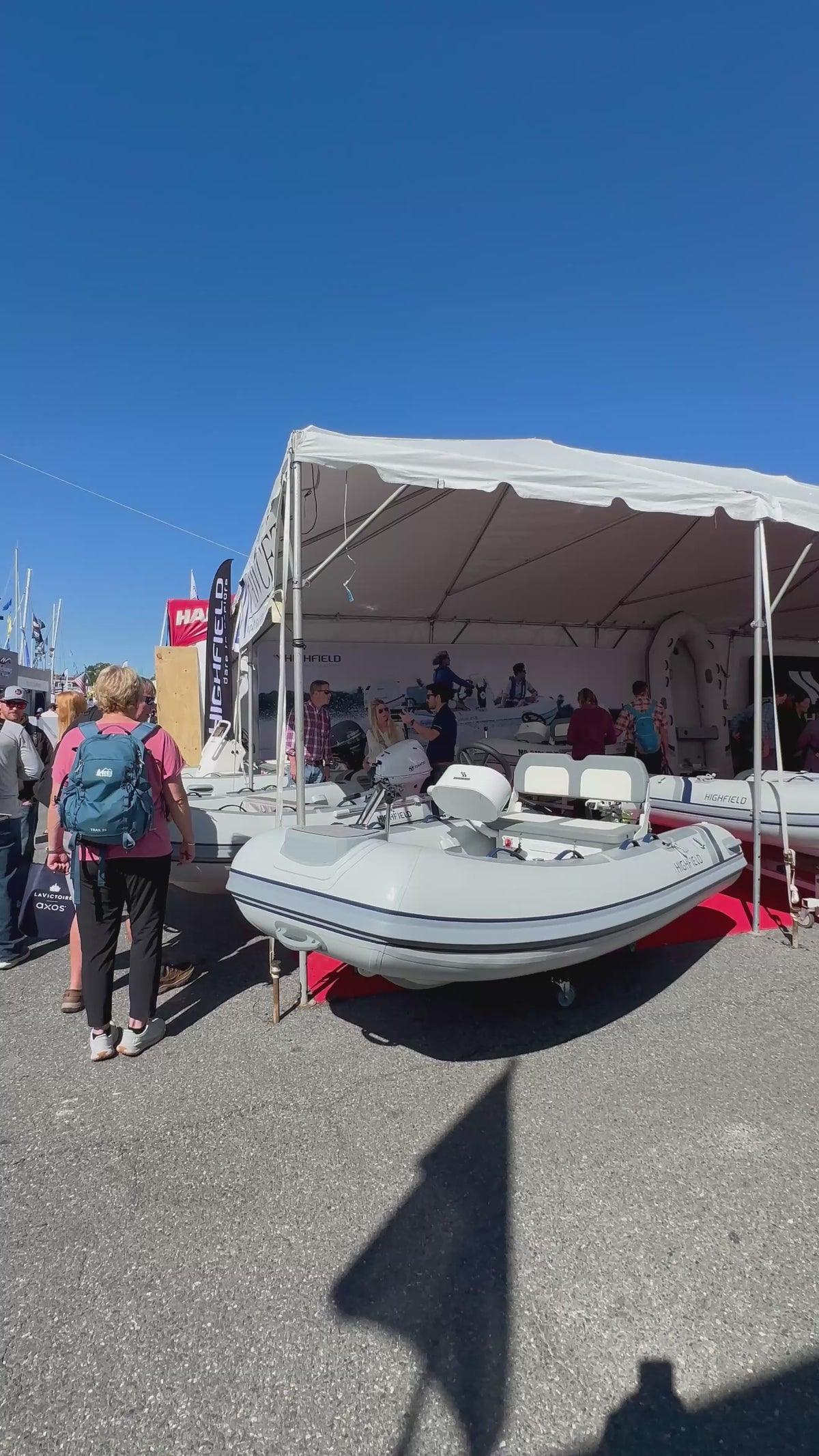 Annapolis Inflatables Booth Showcasing its Best Boat Models at U.S. Powerboat Show 2024 