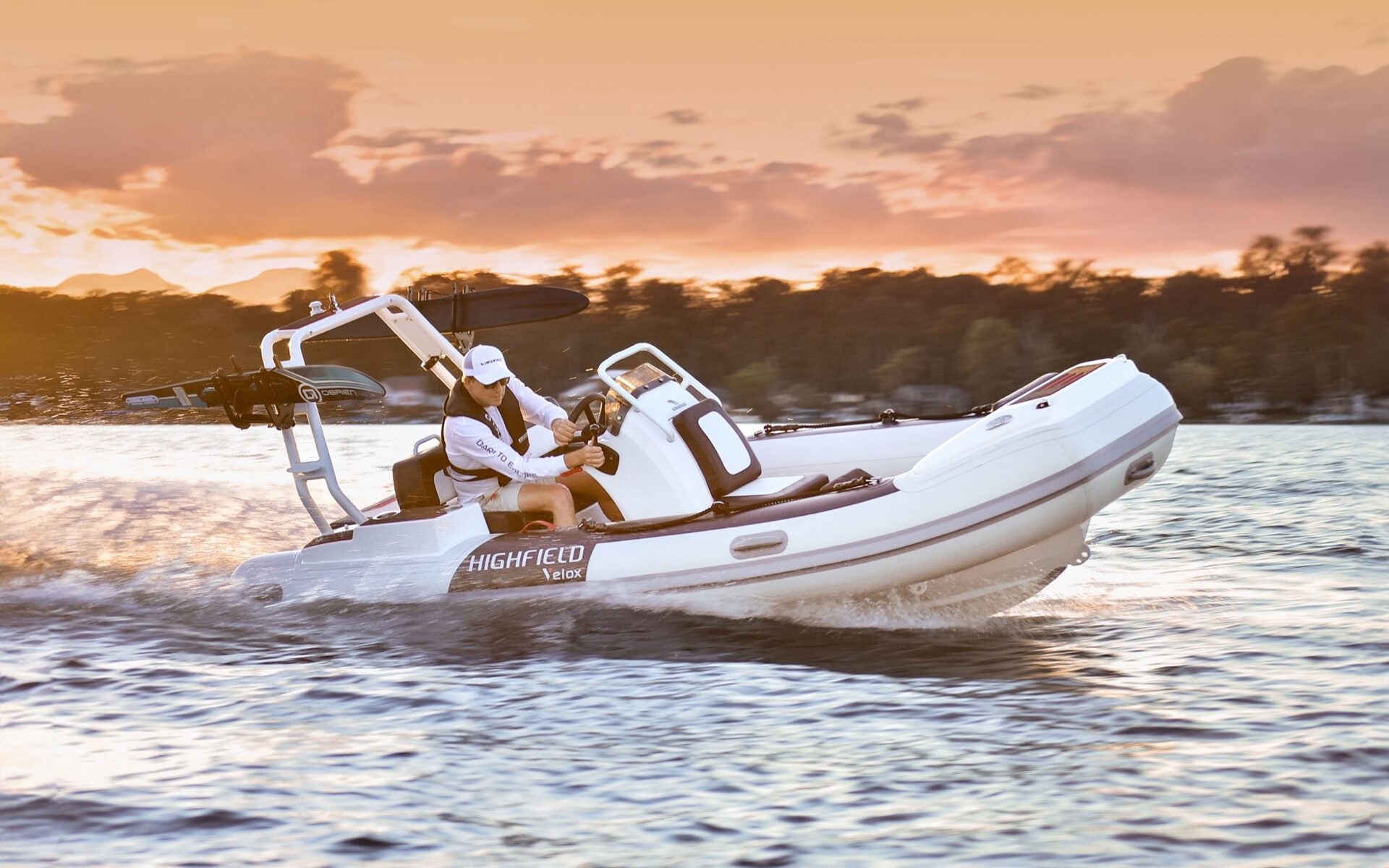 Highfield Velox 420 Jet Boat- BRP Rotax 90 HP engine